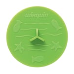 Wirquin - Bouchon universel frisby, pour baignoire, lavabo et évier Ø105 - Vert anis Pro