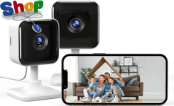 Indoor  Camera  1080P  Security  Camera  2  Packs  CCTV  Camera  House  Security