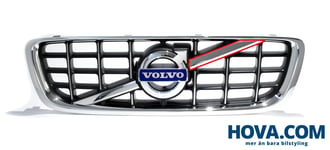 Prydnadslist till Grill Volvo V70 III Facelift 2010-2014