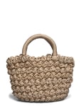 Mango Mini-Braided Basket Beige