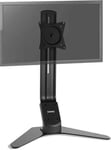 Duronic DM12D1 Monitor Arm Stand | Single PC Desk Mount | Height Adjustable | Fo