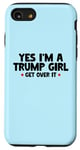 Coque pour iPhone SE (2020) / 7 / 8 Femmes Yes I'm a Trump Girl - Trump Won Get Over It