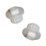 HUAYUWA 2Pcs Meat Mincer Plastic Gear Fits for Zelmer A861203, 86,1203, 9999990040,420306564070, 996500043314 Meat Mincer Parts