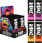 Zombie Fruit Bars, Variety Box 24 Bars, 4 Flavours - Healthy Snacks – Low Snack