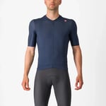 Castelli Espresso Jersey i Belgian Blue/Silver Moon - Størrelse X-Large