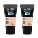 Maybelline Fit Me Matte & Poreless 16 Hour Foundation Tube 18ml – 120 Classic