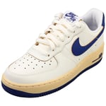 Nike Air Force 1 07 Womens Fashion Trainers in Sail Blue - 8 UK