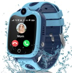 Montre Connectée Enfant, 4g Montre Gps Enfant Tracker Avec Appel Vidéo Sos Étanche Mode Classe Caméra Jeux Réveil, Montre Telephone Avec Sim Cadeau Pour Filles Et Garçons