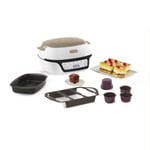 TEFAL MACHINE A GÂTEAUX INTELLIGENTE, 5 PROGRAMMES PRÉCIS, MOULE ANTIADHÉSIF, 6 MOULES A MUFFINS CREABAKE, CAKE FACTORY KD804