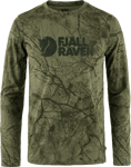 Fjällräven Men's Värmland Wool Long Sleeve Green Camo, S