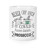 Never Cry Over Spilt Milk It Could Have Been Prosecco Makeup Brush Pencil Pot