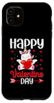 iPhone 11 Unicorn Happy Valentine Day Couple Funny Unicorns Lovers Case