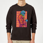 Universal Monsters Invisible Man Retro Sweatshirt - Black - S