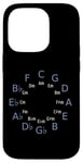 iPhone 14 Pro Circle Of Fifths/Fourths Music Theory Tool for Musicians Case