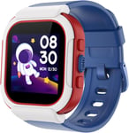 Montre Connectée Enfant Garçon Smartwatch Enfant Avec Jeux Spo2 Cardio Sommeil Minuteur Calculatrice Réveil Podometre Marche Non Connecté Waterproof Tracker D'activité Sans Telephone Bleu