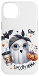 Coque pour iPhone 14 Plus Spooky Mama Ghost Halloween Boo Automne Halloween Fantôme