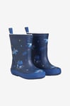 CeLaVi - Gummistövlar Wellies AOP w. lining - Blå