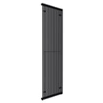 Radiateur eau chaude Acova Filin vertical noir 1318W