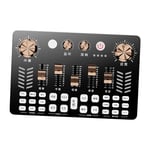 Live Sound Card Sturdy Easy Using Podcast Production Studio Equipment