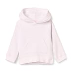 Amazon Essentials Girls' Pullover Hoodie Sweatshirt, White, 6-7 Years