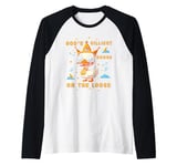 Gods Silliest Goose On The-Loose Costume For Kids Cartoon Raglan Baseball Tee