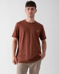 Fred Perry Mens Ringer T-Shirt - Brown - Size X-Large