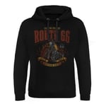 Hybris Route 66 - Golden Chopper Epic Hoodie Herr (Black,M)