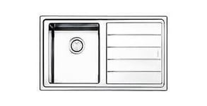 Apell Lnp861Irbc Évier Lavabo 86x50 Cm Gouttoir Droit Semifilo 4 Mm