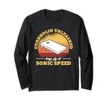 Cornholio Unleashed Bags fly at sonic speed Retro Cornhole Long Sleeve T-Shirt