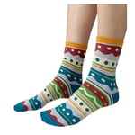 Chaussettes amusantes avec motifs de Noël pour hommes et femmes, chaussettes de Noël, chaussettes colorées pour hommes et femmes, chaussettes en coton I EU 41-43/44-46/35-37/38-40