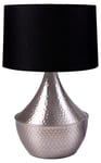 Northlight Elliot bordslampa hamrad metall, 45 cm