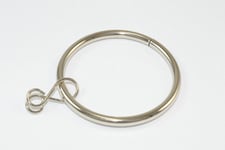 Rod / Pole Curtain Ring Loose Eye Nickel Metal ID 42mm OD 49mm Pack Size 12