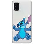 ERT GROUP Coque de téléphone Portable pour Samsung A31 Original et sous Licence Officielle Disney Motif Stitch 021 Parfaitement adapté à la Forme du téléphone Portable, partiel imprimé