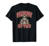 Mummy of Two Mommy of Two Funny Halloween T-Shirt