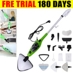 Electrical Hot Steam Mop 10 in 1 Cleaner Handheld Upright Floor Carpet Steamer