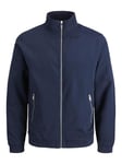 JACK & JONES JJERUSH Harrington Bomber Blouson aviateur, Bleu Marine Vif, XL Homme