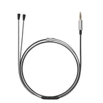120 Headphone Cable for Sennheiser IE8 IE80 with Mic and Volume 