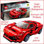 Lego Speed Champions 76895 Ferrari F8 Tributo Complete Set Retired Product NEW