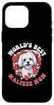 iPhone 16 Pro Max Maltese Dog Breed Pet World's Best Maltese Mom Case