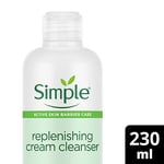 Simple Cream Cleanser Replenishing 230ml