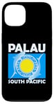 iPhone 13 Flag of Palau South Pacific Spotted Shark Case