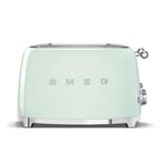 Smeg TSF03PGUK 50`s Style Retro Four Slice Toaster