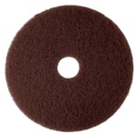 Skurrondell Scotch-Brite Premium Brun 14"/355 mm