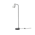 New Works - Material Floor Lamp, White Marble - Leselamper - Noergaard & Kechayas - Hvit