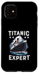 Coque pour iPhone 11 Titanic Expert – White Starline RMS Titanic Garçons Filles