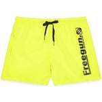 Maillots de bain enfant Freegun  Boardshort court garçon avec ceinture demi-élastiquée