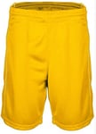 Supportershop Short de Basket Pro ACT Jaune XXL