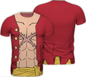 ABYStyle ONE PIECE Luffy New World replica T-skjorte (M)