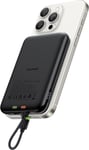 Charmast Portable Charger for iPhone, 10000mAh Ultra-Compact 20W PD Black