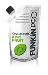 Funkin Pro Kiwi Puree for Cocktails, Cooking & Baking, Real Fruit Cocktail Ingredients, Puree Mixer 1kg (Pack of 5)